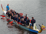 Brandweer Open Fries Kampioenschap Drakenbootrace Kollum